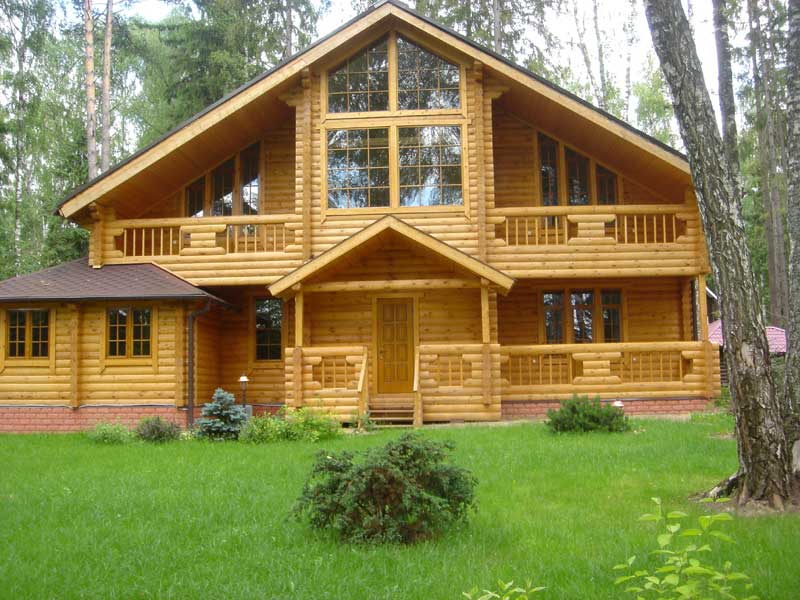 очевидность популярности деревянных домов